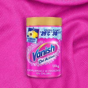 PROSZEK VANISH MULTI ACTION PINK 1.4KG 3