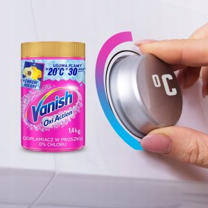 PROSZEK VANISH MULTI ACTION PINK 1.4KG 4