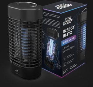 Lampa Owadobójcza UV Lampion Lampa na Komary Muchy Meszki Osy Inne Owady "Insect Blitz Blaze UV Pro" 2500V 3
