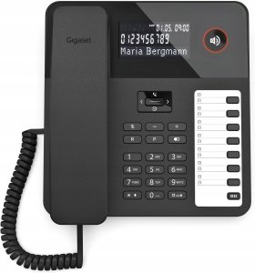 Telefon przewodowy Desk600 Czarny 1