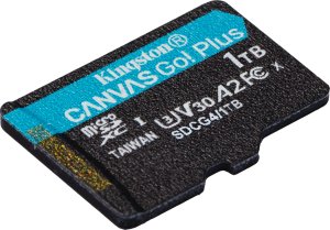 Karta Kingston Canvas Go! Plus (Gen4) MicroSDXC 1 TB Class 10 UHS-I/U3 A2 V30 (SDCG4/1TBSP) 2