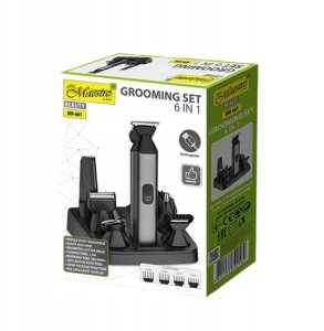 Zestaw do strzyżenia włosów 6w1 USB MAESTRO MR-661 4