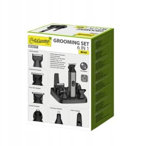 Zestaw do strzyżenia włosów 6w1 USB MAESTRO MR-661 5