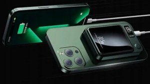 SZYBKI BEZPRZEWODOWY POWER BANK MagSafe INDUKCYJNY 10000mAh 22,5W USB-C 3