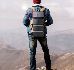 POWERBANK SOLAR 30000 22,5W ŁAD BEZPRZEWODOWE INDUKCJA LATARKA 5xUSB USB-C 5