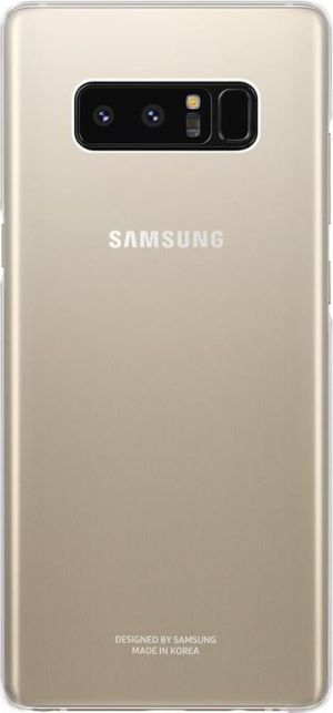 Samsung Etui Clear Cover do Galaxy Note 8, złoty (EF-QN950CTEGWW) 1