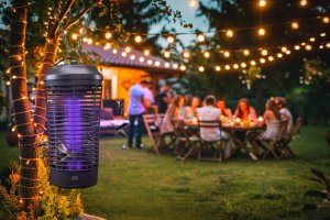 Lampa Owadobójcza UV XXL Lampion Lampa na Komary Muchy Meszki Osy Inne Owady "Insect Blitz Tower UV Pro" 4500V 40W 13