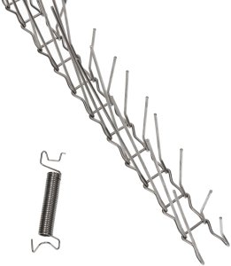 Nierdzewne Stalowe Kolce na Kuny Koty Łasice Przeciw Kunom Kotom na Rury Spustowe Rynny Konstrukcje "No Marten Spikes" 7