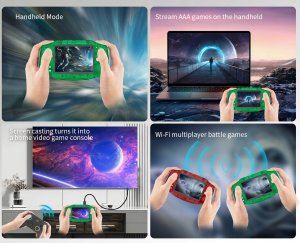 Konsola przenośna dla gier retro ANBERNIC RG34XX Red 12