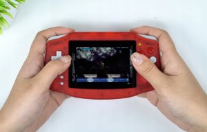 Konsola przenośna dla gier retro ANBERNIC RG34XX Red 4