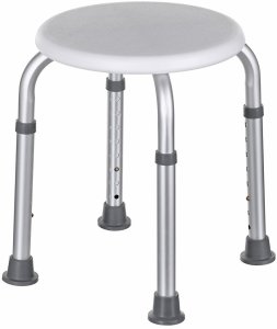Taboret prysznicowy okrągły aluminiowy 1
