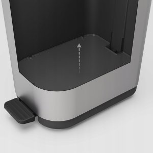 Kosz na śmieci Rotho kosz na śmieci z pedałem RIBO biały 35L 8