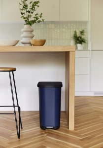 Kosz na śmieci Rotho kosz na śmieci z pedałem RIBO niebieski 35L 2