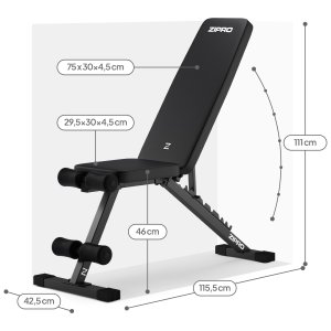 Zipro Ławka treningowa Stride 3