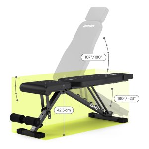 Zipro Ławka treningowa składana Grind 4