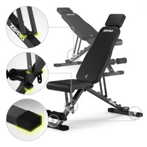 Zipro Ławka treningowa składana Grind 10