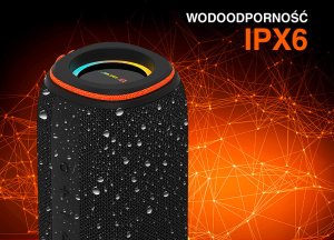 Głośniki TRACER XtremeBeat PRO TWS BT RGB BLACK 11