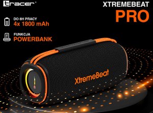 Głośniki TRACER XtremeBeat PRO TWS BT RGB BLACK 12