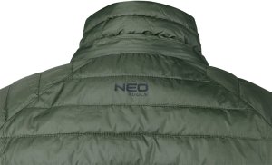 Neo Kurtka Mix&Match, pikowana, puchowa, lekka, oliwkowo-czarna, rozmiar S 6
