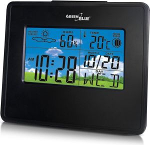Stacja pogodowa GreenBlue Black (GB148B) 6