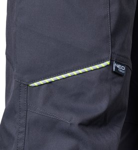 Spodnie robocze Mix&Match, stretch, szare, rozmiar XXL 4