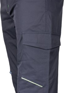 Spodnie robocze Mix&Match, stretch, szare, rozmiar XXL 6