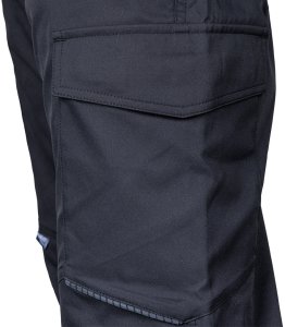Spodnie robocze Mix&Match, stretch, czarne, rozmiar M 9