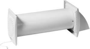 Wall-mounted recuperator E-EXTRA EER100WP, DN100, with wiring and switches 1