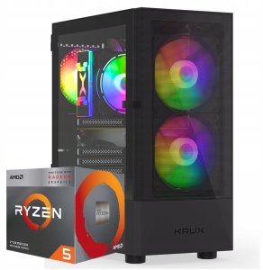 Komputer BSG Venom V7 AMD Ryzen 5 AMD Radeon RX Vega 11 16GB DDR4 512GB SSD Windows 11 1