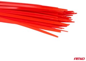 Opaski zaciskowe plastikowe wielokolorowe zestaw 1000 szt. amio-04318 4