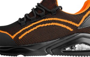 Półbuty robocze S1 SR Neo Air, stalowy podnosek, pomarańczowe, rozmiar 39 6