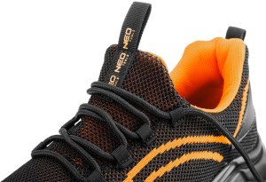 Półbuty robocze S1 SR Neo Air, stalowy podnosek, pomarańczowe, rozmiar 39 7