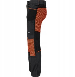 Spodnie dekarskie czar.-pom. ze wstawk. stretch,"l",ce,lahti 2