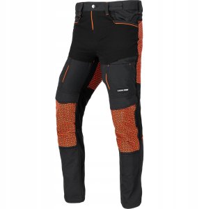 Spodnie dekarskie czar.-pom. ze wstawk.stretch,"xl",ce,lahti 1