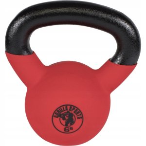 Kettlebell z gumową powłoką 6kg 5