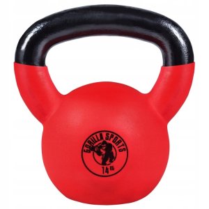 Kettlebell z gumową powłoką 14kg 1