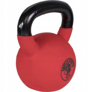 Kettlebell Gorilla Sports Kettlebell z gumową powłoką 14kg 6