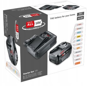 Bosch Akumulator 4Ah 18V + ładowarka (1600A031T6) 5