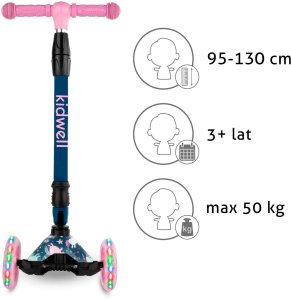 Hulajnoga Kidwell Vento Wielokolorowy (HUBAVEN01A) 6