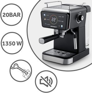 Ekspres do kawy kolbowy 20 bar Berdsen BD-771 czarny 14