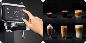 Ekspres do kawy kolbowy 20 bar Berdsen BD-771 czarny 15