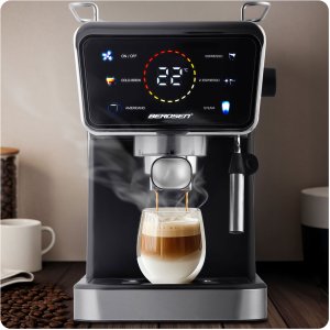 Ekspres do kawy kolbowy 20 bar Berdsen BD-771 czarny 5