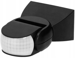 Czujnik ruchu 360°/180° 2 sensory, IP65, 1200W, czarny, TUYA Smart Wi-Fi 12