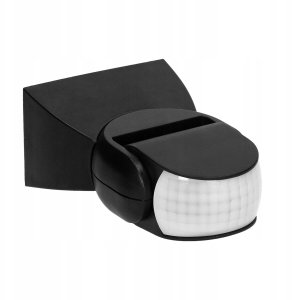 Czujnik ruchu 360°/180° 2 sensory, IP65, 1200W, czarny, TUYA Smart Wi-Fi 3