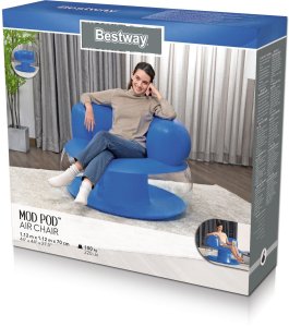 Bestway Dmuchany Fotel Biały Bestway 75138 18
