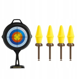 LeanToys Ogromna Wyrzutnia Rakiet M202 Pociski Gąbkowe 68cm 2