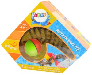 LeanToys Piłka z Puszystą Fretką Ogon Zabawka Interaktywna Do Kąpieli 3