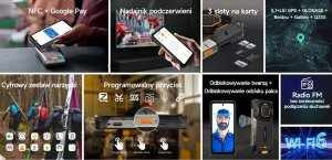 Smartfon UleFone Armor 26 Ultra 5G 12/512GB Czarny  (UF-A26U_NC/BK) 8