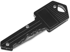 Nóż GUARD Key Knife, nóż składany w kluczu czarny (YC-006-BL) 2