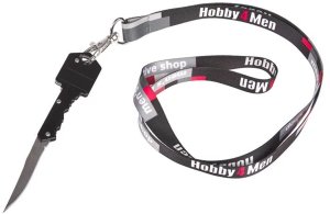 Nóż GUARD Key Knife, nóż składany w kluczu czarny (YC-006-BL) 7